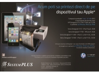 System Plus - partener HP, DELL si EMC in Romania  : PROMO HP Designjet - CADOU iPhone, iPod sau iPad